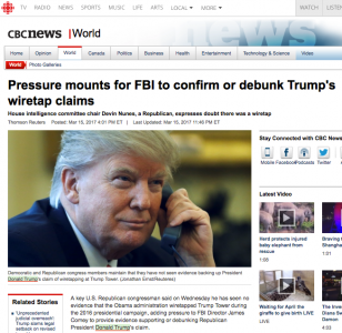 Pressure mounts for FBI to confirm or debunk Trump’s wiretap claims